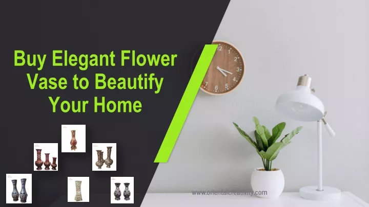 buy elegant flower vase to beautify your home