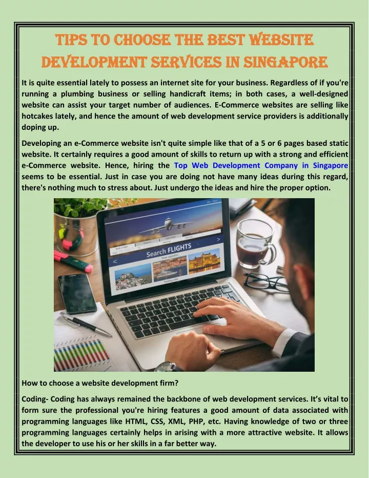 tips tips to development development services