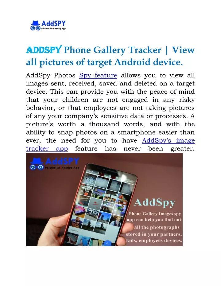 addspy addspy phone gallery tracker view
