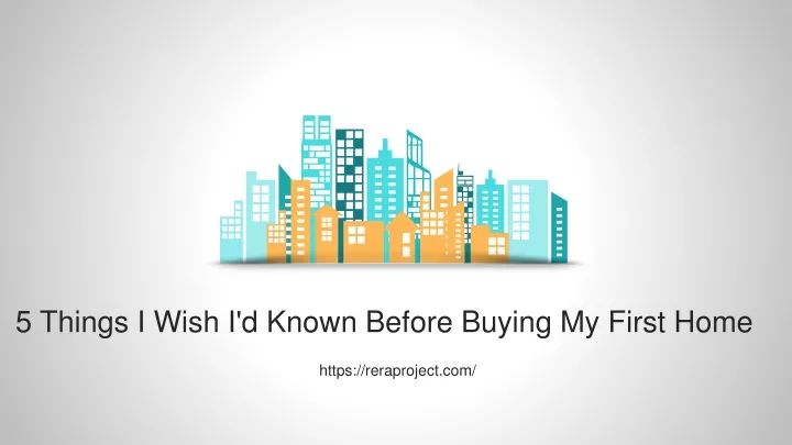 5 things i wish i d known before buying my first