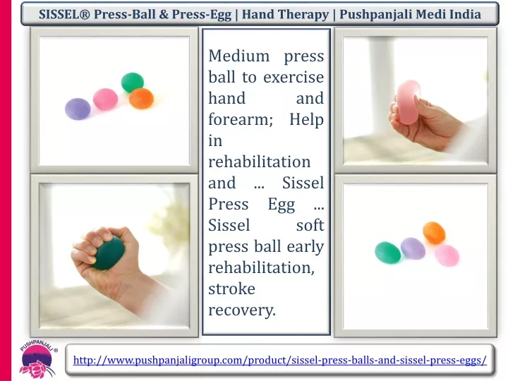 sissel press ball press egg hand therapy