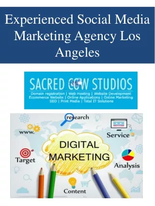 Experienced Social Media Marketing Agency Los Angeles