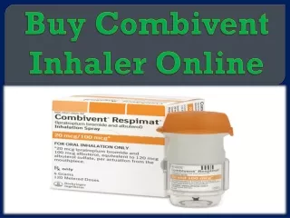 Buy Combivent Inhaler Online