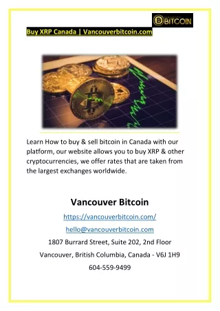 buy xrp canada vancouverbitcoin com