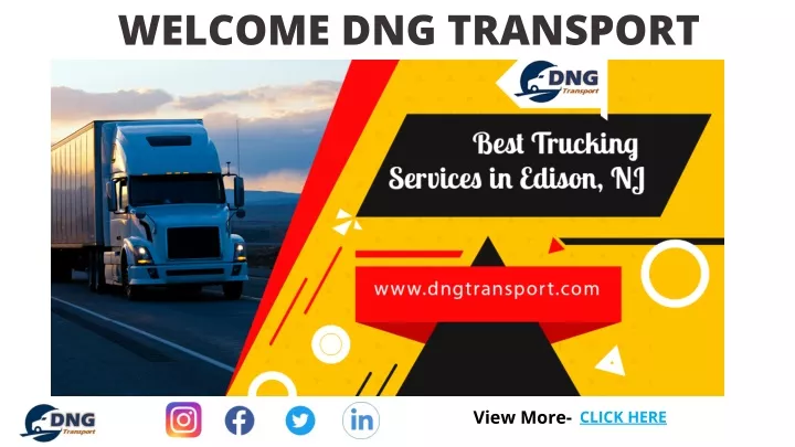 welcome dng transport