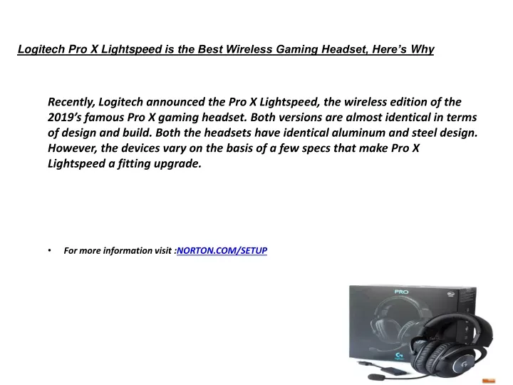 logitech pro x lightspeed is the best wireless