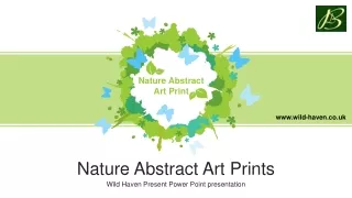 Nature Abstract Art Prints