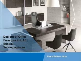 Dealers of Office Furniture in UAE | Etisalat Yellowpages.ae