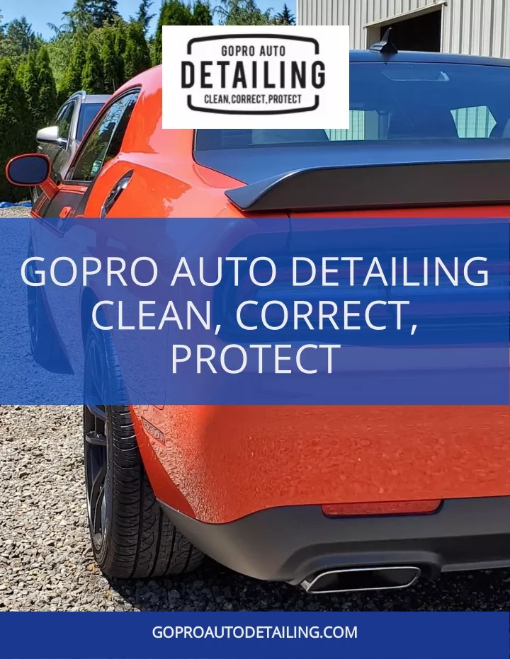 gopro auto detailing clean correct protect