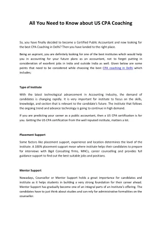 all you need to know about us cpa coaching