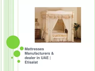 Mattresses Manufacturers & dealer in UAE | Etisalat Yellowpages.ae