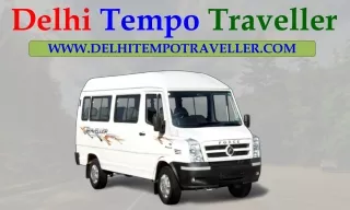 Modified Tempo Traveller Hire in Delhi | Mini Bus Booking