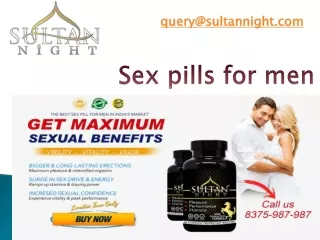 Sultan Night Long time sex tablets for men in India