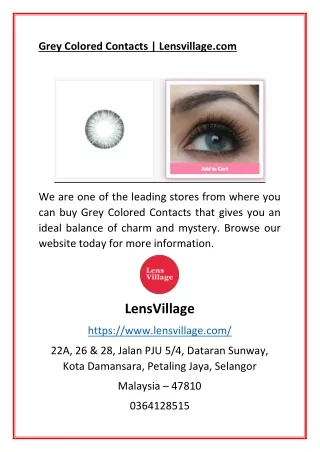 grey colored contacts lensvillage com