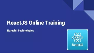 reactjs online training