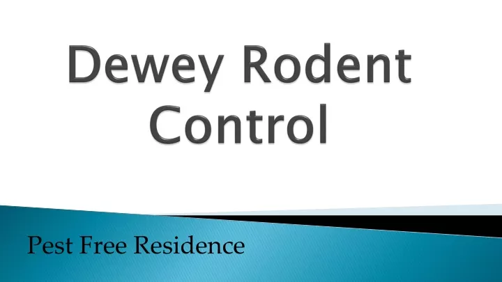dewey rodent control