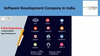 Software Development company in india: Kadam Technologies