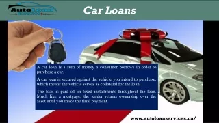 Car Loans Ontario