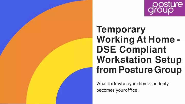 temporary working at home dse compliant