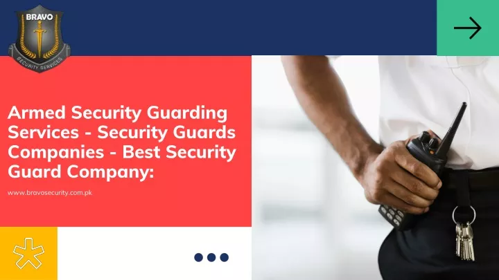 armed security guarding services security guards