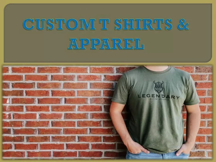 custom t shirts apparel