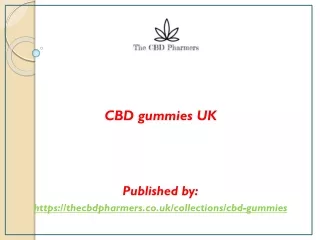 CBD gummies UK