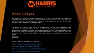 knee sleeves