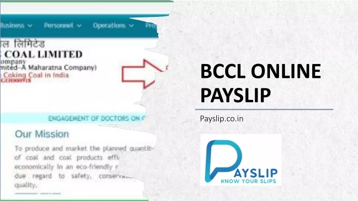 bccl online payslip