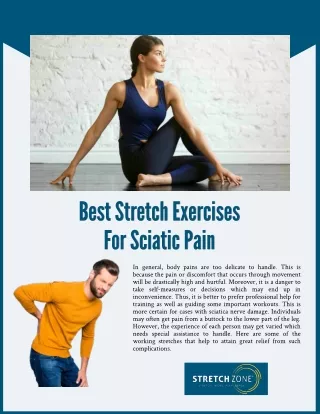 Best Stretch Exercises For Sciatic Pain