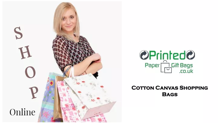 cotton canvas shopping bags