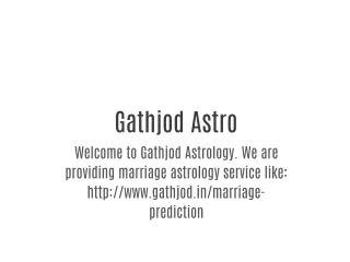 Marriage Prediction and Astrology