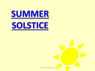 summer solstice