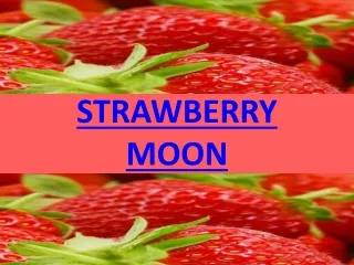 strawberry moon