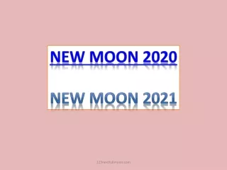 When is the next full moon 2020 - 2021