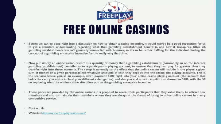 free online casinos