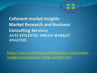 Anti-epileptic Drugs Market Analysis