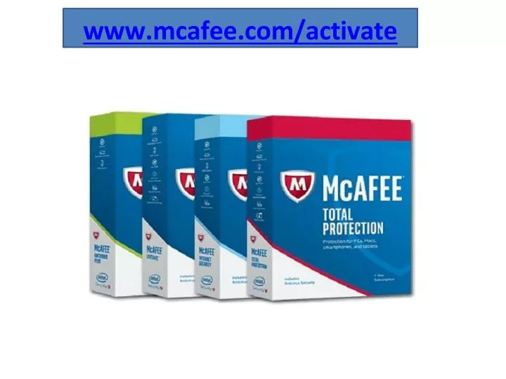 www mcafee com activate