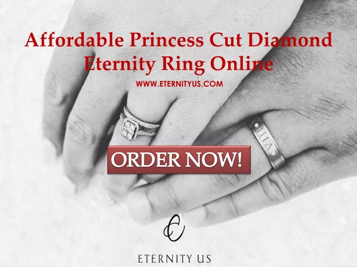 affordable princess cut diamond eternity ring online
