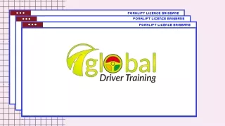 Forklift Licence in Brisbane