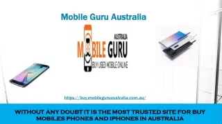 Buy Best Smart Mobile Phone Online Australia - Mobile Guru