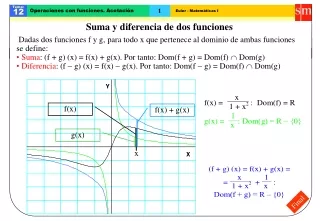 Funciones reales