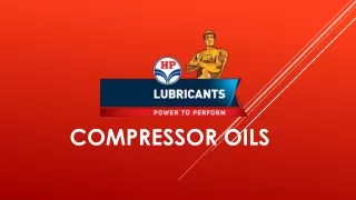 compressor oils