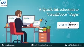 A Quick Introduction to VisualForce Pages