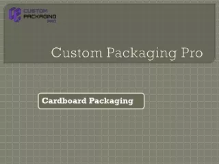 custom packaging pro