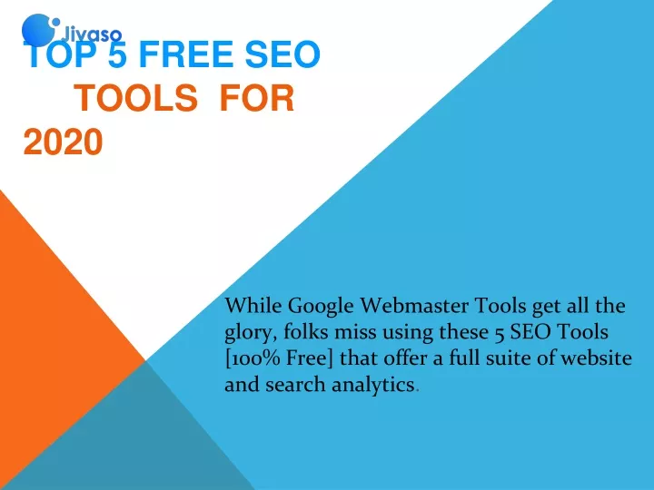 top 5 free seo tools for 2020