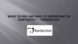 Buy online dental products at best price | www.fordentist.in