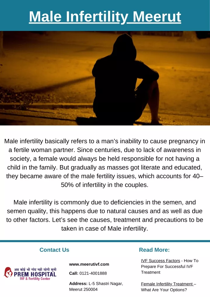 male infertility meerut