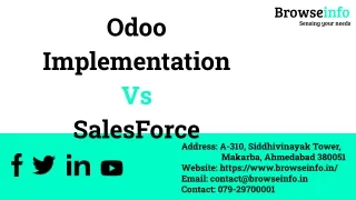 Which is better for your business? Odoo Implementation or SalesForce