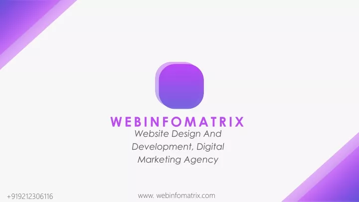 webinfomatrix website design and development