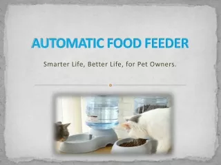 Automatic Food Feeder
